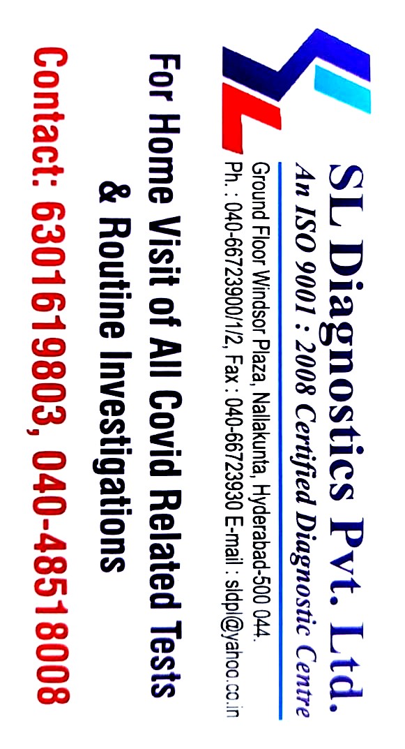 SL Diagnostics Home Collection Service